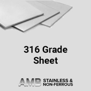 Stainless Steel Sheffield | 3.0 316 Sheet Stainless Steel